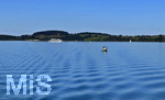 15.09.2026, Urlaub am Forggensee bei Füssen im Allgäu, Das Ausflugsschiff MS Füssen für die große Schiffs-Rundfahrt ab Füssen auf dem See.