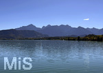 15.09.2026, Urlaub am Forggensee bei Füssen im Allgäu, 