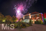 04.10.2026, Internationales Klassikfestival: Festival der Nationen 2026, im Kurhaus Bad Wörishofen (Unterallgäu), Letzter Tag mit der Abschlussgala von Tenor Rolando Villazon. Feuerwerk nach dem Konzert hinter dem Kurhaus