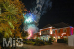 04.10.2026, Internationales Klassikfestival: Festival der Nationen 2026, im Kurhaus Bad Wörishofen (Unterallgäu), Letzter Tag mit der Abschlussgala von Tenor Rolando Villazon. Feuerwerk nach dem Konzert hinter dem Kurhaus