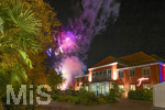 04.10.2026, Internationales Klassikfestival: Festival der Nationen 2026, im Kurhaus Bad Wörishofen (Unterallgäu), Letzter Tag mit der Abschlussgala von Tenor Rolando Villazon. Feuerwerk nach dem Konzert hinter dem Kurhaus