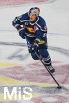 09.10.2026, München, Deutschland. PENNY DEL, Deutsche Eishockey Liga, Saison 2026/27, 7. Spieltag: EHC Red Bull München gegen ERC Ingolstadt im SAP Garden in München. Patrick Hager (EHC Red Bull München) am Puck, mit dem Puck, in Puckbesitz