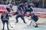 09.10.2026, München, Deutschland. PENNY DEL, Deutsche Eishockey Liga, Saison 2026/27, 7. Spieltag: EHC Red Bull München gegen ERC Ingolstadt im SAP Garden in München. Übersicht hinter dem Tor