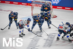 09.10.2026, München, Deutschland. PENNY DEL, Deutsche Eishockey Liga, Saison 2026/27, 7. Spieltag: EHC Red Bull München gegen ERC Ingolstadt im SAP Garden in München. Übersicht von oben.
