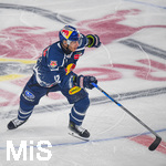 09.10.2026, München, Deutschland. PENNY DEL, Deutsche Eishockey Liga, Saison 2026/27, 7. Spieltag: EHC Red Bull München gegen ERC Ingolstadt im SAP Garden in München. Yasin Ehliz (EHC Red Bull München) beim Schlittschuhlaufen, in Bewegung auf dem Eis