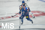 09.10.2026, München, Deutschland. PENNY DEL, Deutsche Eishockey Liga, Saison 2026/27, 7. Spieltag: EHC Red Bull München gegen ERC Ingolstadt im SAP Garden in München. Dominik Kahun (EHC Red Bull München) am Puck, mit dem Puck, in Puckbesitz