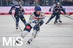 09.10.2026, München, Deutschland. PENNY DEL, Deutsche Eishockey Liga, Saison 2026/27, 7. Spieltag: EHC Red Bull München gegen ERC Ingolstadt im SAP Garden in München. Moritz Warnecke (EHC Red Bull München) beim Schlittschuhlaufen, in Bewegung auf dem Eis