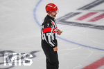 09.10.2026, München, Deutschland. PENNY DEL, Deutsche Eishockey Liga, Saison 2026/27, 7. Spieltag: EHC Red Bull München gegen ERC Ingolstadt im SAP Garden in München. Schiedsrichter