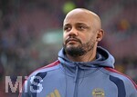 10.10.2026, Fussball Bundesliga 2026/2027, 5.Spieltag, FC Augsburg - FC Bayern München, in der WWK-Arena Augsburg, Trainer Vincent Kompany (FC Bayern München) 


