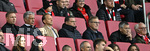 10.10.2026, Fussball Bundesliga 2026/2027, 5.Spieltag, FC Augsburg - FC Bayern München, in der WWK-Arena Augsburg, Die Vorstandschaft vom FC Bayern . auf dem Bild, Sportvorstand Max Eberl (Bayern München), Vorstandsvorsitzender Jan-Christian Dreesen (FC Bayern München) Präsident Herbert Hainer (FC Bayern) usw



