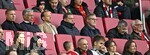 10.10.2026, Fussball Bundesliga 2026/2027, 5.Spieltag, FC Augsburg - FC Bayern München, in der WWK-Arena Augsburg, Die Vorstandschaft vom FC Bayern . auf dem Bild, Sportvorstand Max Eberl (Bayern München), Vorstandsvorsitzender Jan-Christian Dreesen (FC Bayern München) Präsident Herbert Hainer (FC Bayern) usw


