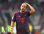 10.10.2026, Fussball Bundesliga 2026/2027, 5.Spieltag, FC Augsburg - FC Bayern München, in der WWK-Arena Augsburg, Harry Kane (FC Bayern München) ist nach dem Spiel enttäuscht..


