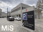 23.03.2025, Leitz-Park (Leica-Welt) in Wetzlar (Deutschland), der Firmensitze der Leica Camera Werke im mittelhessischen Wetzlar. Mit dem Produktions- und Verwaltungsgebäude und einem Museum in moderner Sichtbeton-Bauweise.  