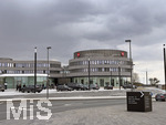 23.03.2025, Leitz-Park (Leica-Welt) in Wetzlar (Deutschland), der Firmensitze der Leica Camera Werke im mittelhessischen Wetzlar. Mit dem Produktions- und Verwaltungsgebäude und einem Museum in moderner Sichtbeton-Bauweise. 
