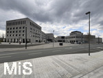 23.03.2025, Leitz-Park (Leica-Welt) in Wetzlar (Deutschland), der Firmensitze der Leica Camera Werke im mittelhessischen Wetzlar. Mit dem Produktions- und Verwaltungsgebäude und einem Museum in moderner Sichtbeton-Bauweise. 
