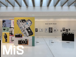 23.03.2025, Leitz-Park (Leica-Welt) in Wetzlar (Deutschland), der Firmensitze der Leica Camera Werke im mittelhessischen Wetzlar. Mit dem Produktions- und Verwaltungsgebäude und einem Museum in moderner Sichtbeton-Bauweise. Leica M Kameras Sonderausstellung.