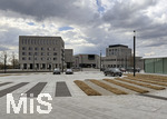 23.03.2025, Leitz-Park (Leica-Welt) in Wetzlar (Deutschland), der Firmensitze der Leica Camera Werke im mittelhessischen Wetzlar. Mit dem Produktions- und Verwaltungsgebäude und einem Museum in moderner Sichtbeton-Bauweise.  Ernst Leitz Hotel