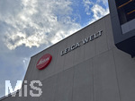 23.03.2025, Leitz-Park (Leica-Welt) in Wetzlar (Deutschland), der Firmensitze der Leica Camera Werke im mittelhessischen Wetzlar. Mit dem Produktions- und Verwaltungsgebäude und einem Museum in moderner Sichtbeton-Bauweise.  Leica-Welt 