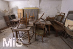17.10.2026, Pfaffenhausen, Lost Places im Unterallgäu. Altes Lager eines Restaurantes und Ladengeschäftes aus den 70ger Jahren.
