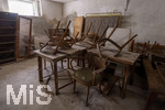 17.10.2026, Pfaffenhausen, Lost Places im Unterallgäu. Altes Lager eines Restaurantes und Ladengeschäftes aus den 70ger Jahren.