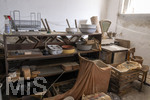 17.10.2026, Pfaffenhausen, Lost Places im Unterallgäu. Altes Lager eines Restaurantes und Ladengeschäftes aus den 70ger Jahren.