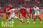 17.10.2026, Fussball Bundesliga 2026/2027, 6.Spieltag, FC Bayern München - RB Leipzig, in der Allianz-Arena München,   
v.l. Aleksandar Pavlovic (Bayern München) ,  Rocco Reitz (RB Leipzig), Harry Kane (FC Bayern München) und Neil El Aynaoui (RB Leipzig) 

