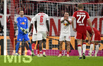 17.10.2026, Fussball Bundesliga 2026/2027, 6.Spieltag, FC Bayern München - RB Leipzig, in der Allianz-Arena München,   David Raum (RB Leipzig) ist unzufrieden.


