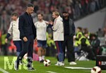 17.10.2026, Fussball Bundesliga 2026/2027, 6.Spieltag, FC Bayern München - RB Leipzig, in der Allianz-Arena München,   Trainer Martin Demichelis (RB Leipzig) lässt den Kopf hängen.


