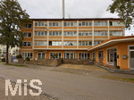 18.10.2026, Bad Wörishofen (Unterallgäu), Das Wohn und Geschäftshaus am Bahnhof, die ehemalie Pizzeria PESCATORE wird zur Baustelle. Es steht ein gesamter Abriss mit Neubau im Raum. Bauzäune stehen schon dort. 