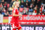 19.10.2026, München, Bayern, Deutschland. Google Pixel Frauen-Bundesliga: FC Bayern Frauen gegen VfB Stuttgart Frauen. Spielort: FC Bayern Campus-Stadion. Pernille Harder (FC Bayern Frauen) beim Jubel, jubelnd, feiernd