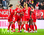 19.10.2026, München, Bayern, Deutschland. Google Pixel Frauen-Bundesliga: FC Bayern Frauen gegen VfB Stuttgart Frauen. Spielort: FC Bayern Campus-Stadion. Edna Imade (FC Bayern Frauen) beim Jubel, jubelnd, feiernd
