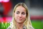 19.10.2026, München, Bayern, Deutschland. Google Pixel Frauen-Bundesliga: FC Bayern Frauen gegen VfB Stuttgart Frauen. Spielort: FC Bayern Campus-Stadion. Giulia Gwinn (FC Bayern Frauen) nachdenklich, ernst, fokussiert