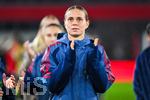 19.10.2026, München, Bayern, Deutschland. Google Pixel Frauen-Bundesliga: FC Bayern Frauen gegen VfB Stuttgart Frauen. Spielort: FC Bayern Campus-Stadion. Klara Bühl (FC Bayern Frauen) nachdenklich, ernst, fokussiert