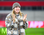 19.10.2026, München, Bayern, Deutschland. Google Pixel Frauen-Bundesliga: FC Bayern Frauen gegen VfB Stuttgart Frauen. Spielort: FC Bayern Campus-Stadion. Vanessa Gilles (FC Bayern Frauen) nachdenklich, ernst, fokussiert