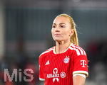 19.10.2026, München, Bayern, Deutschland. Google Pixel Frauen-Bundesliga: FC Bayern Frauen gegen VfB Stuttgart Frauen. Spielort: FC Bayern Campus-Stadion. Glódís Perla Viggósdóttir (FC Bayern Frauen) nachdenklich, ernst, fokussiert