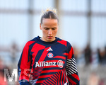 19.10.2026, München, Bayern, Deutschland. Google Pixel Frauen-Bundesliga: FC Bayern Frauen gegen VfB Stuttgart Frauen. Spielort: FC Bayern Campus-Stadion. Franziska Kett (FC Bayern Frauen) nachdenklich, ernst, fokussiert