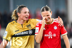 19.10.2026, München, Bayern, Deutschland. Google Pixel Frauen-Bundesliga: FC Bayern Frauen gegen VfB Stuttgart Frauen. Spielort: FC Bayern Campus-Stadion. Klara Bühl (FC Bayern Frauen) fröhlich, gut gelaunt, lachend