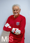 20.10.2026, Mindelheim (Unterallgäu), der ehemalige Fussball-Torhüter vom FC Bayern München Sepp Maier geht mit seiner Lebensgeschichte als Fussballer auf Tournee durch die Bühnen Bayerns. 
