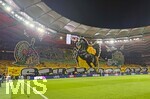 20.10.2026, Fussball UEFA Champions-League League 2026/2027, 3.Spieltag, VfB Stuttgart - Atletico Madrid, in der MHP-Arena Stuttgart, Tolle Stuttgarter Choreografie
  

