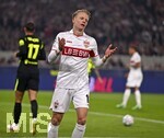 20.10.2026, Fussball UEFA Champions-League League 2026/2027, 3.Spieltag, VfB Stuttgart - Atletico Madrid, in der MHP-Arena Stuttgart, Chris Führich (Stuttgart) ärgert sich
  

