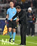 20.10.2026, Fussball UEFA Champions-League League 2026/2027, 3.Spieltag, VfB Stuttgart - Atletico Madrid, in der MHP-Arena Stuttgart, Trainer Diego Simeone (Atletico Madrid) 
  

