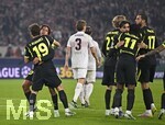 20.10.2026, Fussball UEFA Champions-League League 2026/2027, 3.Spieltag, VfB Stuttgart - Atletico Madrid, in der MHP-Arena Stuttgart, Torjubel nach dem 1:1 von Julian Alvarez (Atletico Madrid) 
  

