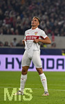 20.10.2026, Fussball UEFA Champions-League League 2026/2027, 3.Spieltag, VfB Stuttgart - Atletico Madrid, in der MHP-Arena Stuttgart, Grischa Prömel (Stuttgart) ärgert sich
  

