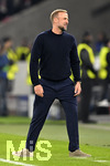 20.10.2026, Fussball UEFA Champions-League League 2026/2027, 3.Spieltag, VfB Stuttgart - Atletico Madrid, in der MHP-Arena Stuttgart, Trainer Sebastian Hoeneß (Stuttgart) ist unzufrieden
  

