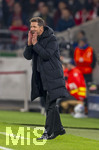 20.10.2026, Fussball UEFA Champions-League League 2026/2027, 3.Spieltag, VfB Stuttgart - Atletico Madrid, in der MHP-Arena Stuttgart, Trainer Diego Simeone (Atletico Madrid) am Spielfeldrand  