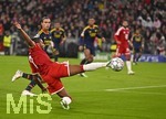 21.10.2026, Fussball UEFA Championsleague 2026/2027: 3.Spieltag,  FC Bayern München - FC Arsenal, in der Allianz-Arena München, Serge Gnabry (FC Bayern München) in Aktion
  

