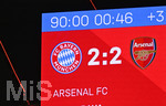 21.10.2026, Fussball UEFA Championsleague 2026/2027: 3.Spieltag,  FC Bayern München - FC Arsenal, in der Allianz-Arena München, 2:2 nach 90 Minuten
  


