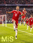 21.10.2026, Fussball UEFA Championsleague 2026/2027: 3.Spieltag,  FC Bayern München - FC Arsenal, in der Allianz-Arena München, Torjubel Harry Kane (FC Bayern München) 
