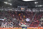 24.10.2026, Fussball Bundesliga 2026/2027, 7.Spieltag, FC Augsburg - 1.FC Union Berlin, in der WWK-Arena Augsburg, Die Berliner Fans


