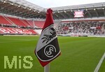 25.10.2026, Fussball Bundesliga 2026/2027, 7.Spieltag, SC Freiburg - FC Bayern München im Europa-Park-Stadion Freiburg im Breisgau. 
Eckfahne im Detail
